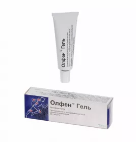 Олфен гідрогель гель 1% по 20 г у тубах