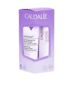 Набір Caudalie 2735-1 LipHand Duo (Кондіціонер для губ зволожуючий анті-оксідант 4.5г, Крем для рук та нігтів 30мл)