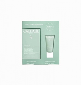 Набір Caudalie 2835 Vinopure 2022 ( Vinopure Сироватка «Контроль недосконалості» 30мл Vinopure Матуючий флюїд «Досконала шкіра» 15мл)