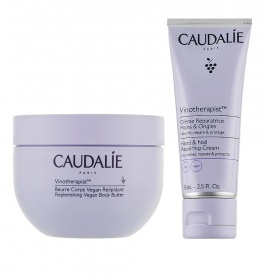 *Набор Caudalie 2840 Vinotherapist 2022 (Крем д/рук и ногтей 75мл+Б-м д/тела 250мл)