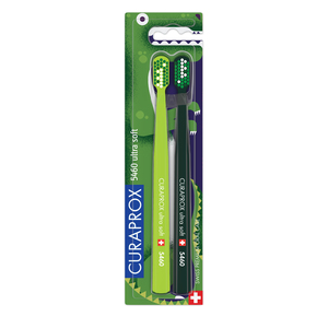 *Зубная щетка Curaprox Набор ultrasoft d 0,10 мм 2 шт (CS5460/2 Design 2021) *Зубная щетка Curaprox Набор ultrasoft d 0,10 мм 2 шт (CS5460/2 Design 2021)