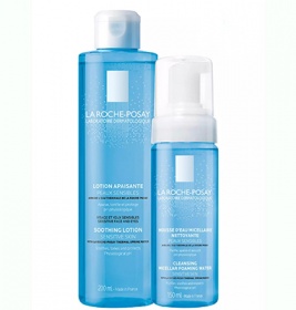 *Промонабор La Roche-Posay PHYSIO CLEANSERS (Пенка мицелярная+Тоник успокаивающий) 2022