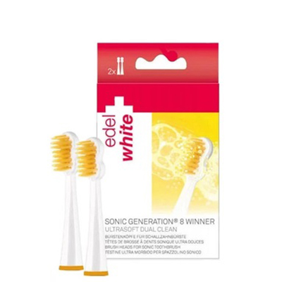 Насадки Edel White для щетки Sonic Generation 8 Ultrasoft Насадки Edel White для щетки Sonic Generation 8 Ultrasoft