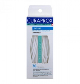 *Зубна нитка Curaprox DF 843 нейлонова 3 в 1 PERIO 70см