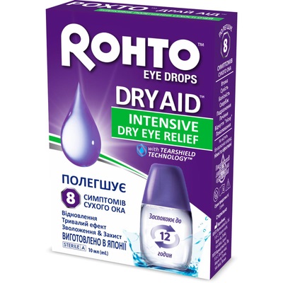 Рохто Драй Аід звол. краплі для очей флакон 10мл