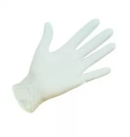 *Рукавички 2В оглядові н/ст. лат. опудрені р.М