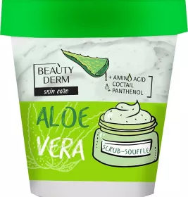 *Скраб-суфле BEAUTYDERM для тіла с Алоэ Вера 190 мл