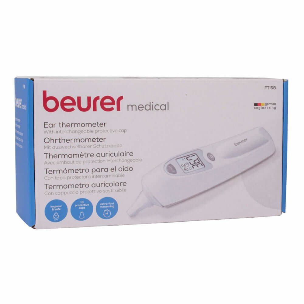 *BEURER Термометр інфрачервоний BR-FT 58 вушний