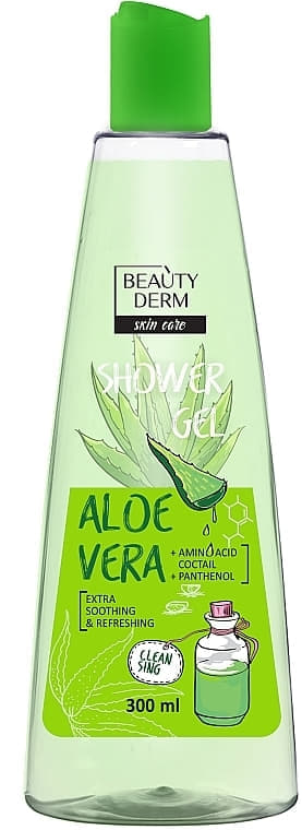 *Гель BEAUTYDERM для душа Aloe Vera 300мл *Гель BEAUTYDERM для душа Aloe Vera 300мл