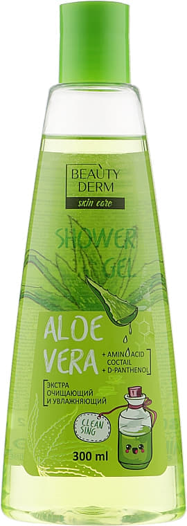 *Гель BEAUTYDERM для душа Aloe Vera 300мл