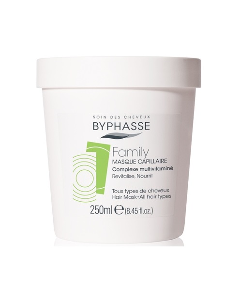 *Маска Byphasse Family с мультивитаминным комплексом для всех типов волос 250 мл *Маска Byphasse Family с мультивитаминным комплексом для всех типов волос 250 мл