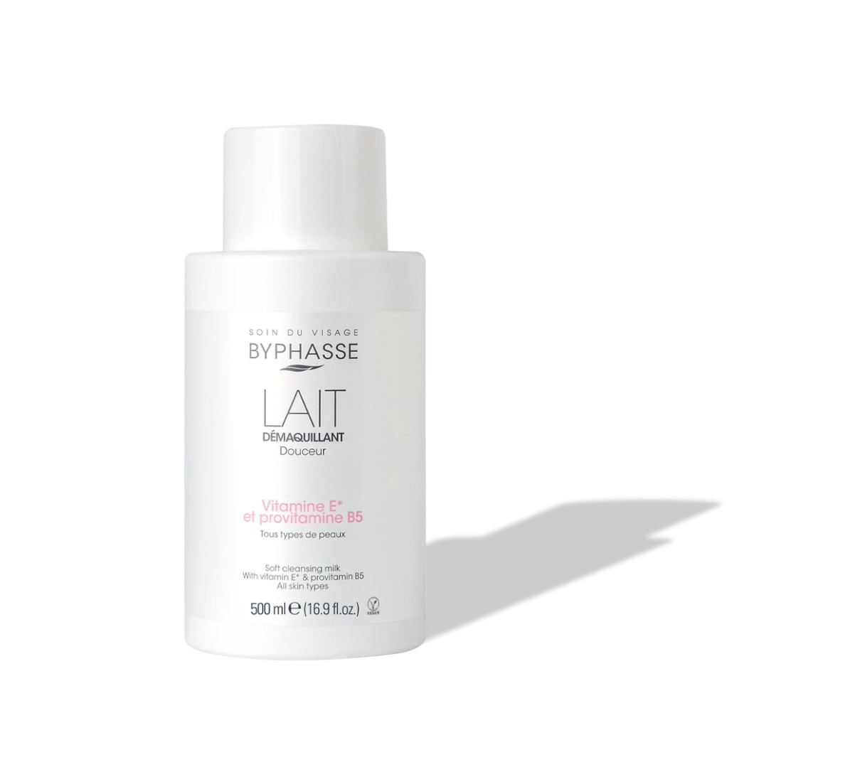 *Молочко Byphasse для очищення обличчя 500 мл