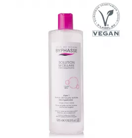 Вода Byphasse Міцелярна для очищення обличчя для сухої, чутливої та інтолерантної шкіри 500 мл