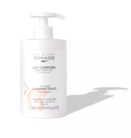 Молочко Byphasse для тіла Мигдаль Інтенсивний догляд для сухої шкіри 500мл