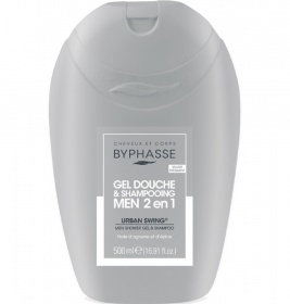 *Гель-шампунь Byphasse Urban Swing 2 в 1 для чоловіків 500 мл