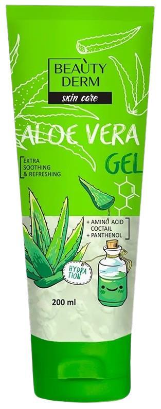 *Гель BEAUTYDERM для лица активный SOS АLOE VERA 200МЛ *Гель BEAUTYDERM для лица активный SOS АLOE VERA 200МЛ