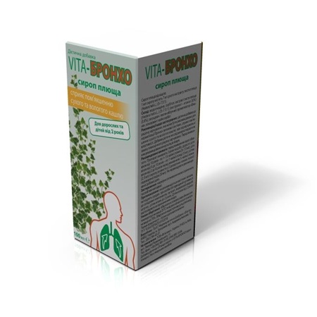 *VITA Бронхо сироп плющ 100мл