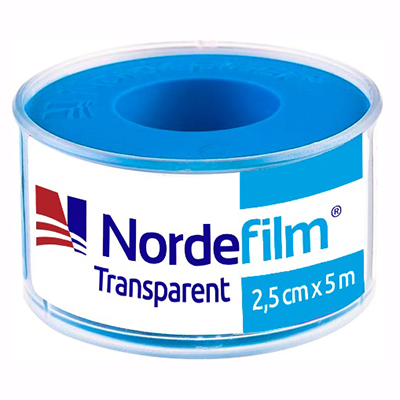 *Лейкопластырь NORDEPLAST НордеФилм медицинский полимерный катушка 2,5см*5м (пластик) *Лейкопластырь NORDEPLAST НордеФилм медицинский полимерный катушка 2,5см*5м (пластик)