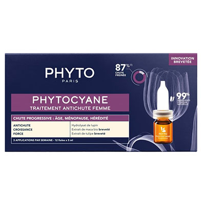 Средство Phyto Фитоциан против выпадения волос 12*5 мл Средство Phyto Фитоциан против выпадения волос 12*5 мл