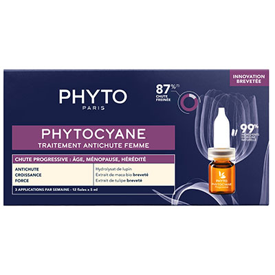 Средство Phyto Фитоциан Прогрессив против выпадения волос 12*5 мл Средство Phyto Фитоциан Прогрессив против выпадения волос 12*5 мл