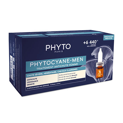 Средство Phyto Фитоциан МЕН против выпадения волос 12*3,5мл Средство Phyto Фитоциан МЕН против выпадения волос 12*3,5мл