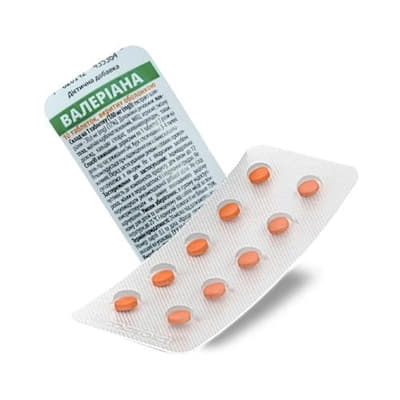 *Валеріана табл. №10 Краса та здоров'я