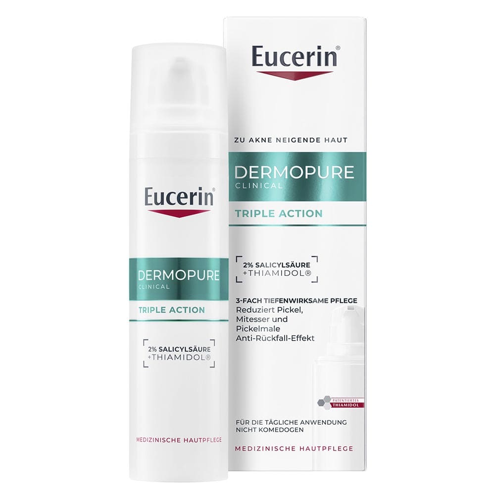 Сыворотка Eucerin 66862 ДермоПьюр Клиникал тройного действия д/проблемной кожи 40мл Сыворотка Eucerin 66862 ДермоПьюр Клиникал тройного действия д/проблемной кожи 40мл
