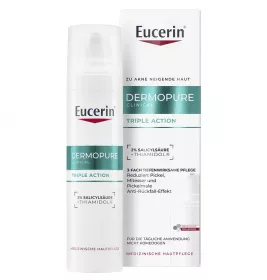Сироватка Eucerin 66862 ДермоП'юр Клінікал потрійної дії для проблемної шкіри 40мл Сироватка Eucerin 66862 ДермоП'юр Клінікал потрійної дії для проблемної шкіри 40мл