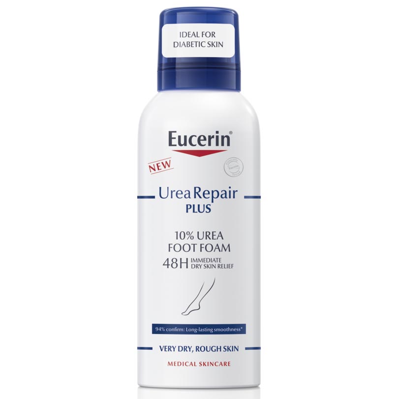 Пенка Eucerin 89799 Урея Рипеир Плюс для ухода за сухой и очень сухой кожей ног 150 мл Пенка Eucerin 89799 Урея Рипеир Плюс для ухода за сухой и очень сухой кожей ног 150 мл