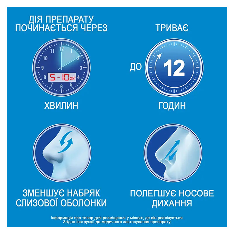 Тизин БІО спрей назальный 0,1% по 10 мл во флаконе 1 шт.