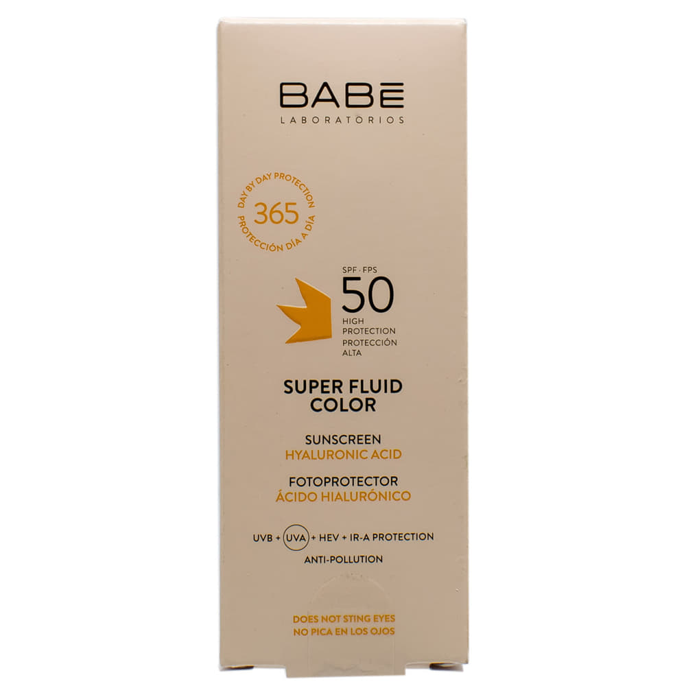 *Babe Sun Protection сонцезахисний супер флюїд BB з тон. еф. SPF50 50мл
