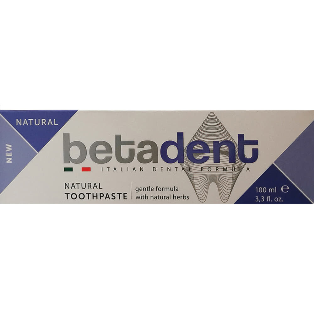 *Betadent Зубная паста Natural 100мл *Betadent Зубная паста Natural 100мл