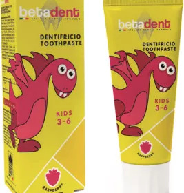 *Betadent Зубна паста дитяча Kids 3-6р Raspberry 75мл