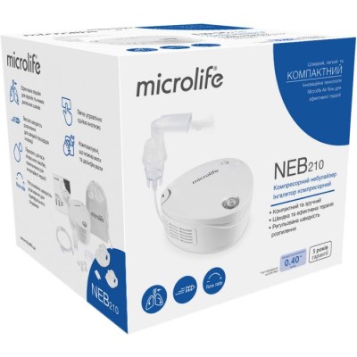 *Інгалятор Microlife NEB 210 компресорний