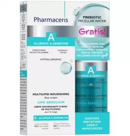 *Набор Pharmaceris А (Крем LIPO-SENSILIUM мультилипидный 50мл+Вода мицел.PREBIO-SENSILIQUE 100мл)