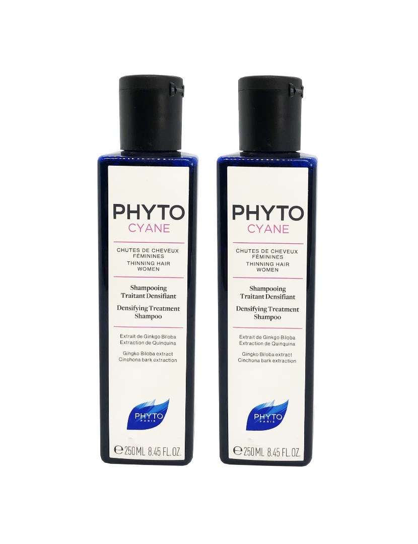 *Набір Phyto Дуо Фітоціан шампунь 2*250 мл