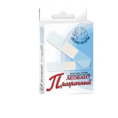 *Лейкопластир Леобант прозорий 19*72 №20