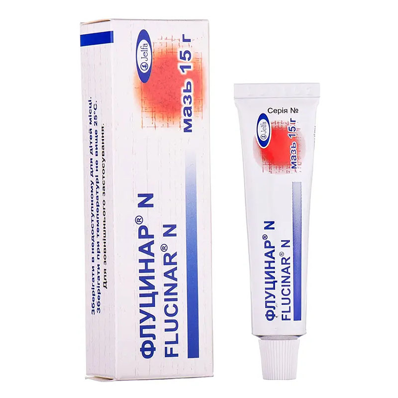 Флуцинар N мазь по 15 г у тубах 1 шт.