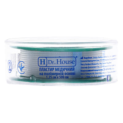 *Л/пласт H.Dr.House 1,25смх500см полімер. пласт.уп.