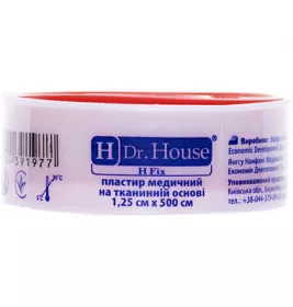 *Л/пласт H.Dr.House 1,25смх500см ткан. основ. (пластик)
