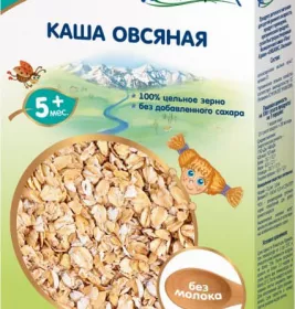 *Fleur Alpine каша безмолочная овсяная 5+ 175г