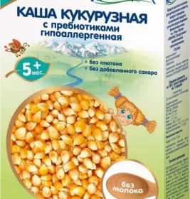 *Fleur Alpine каша безмолочная кукурузная с пребиотиками ГА 5+ 175г