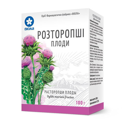 *Шрот из плодов расторопши 100г Виола *Шрот из плодов расторопши 100г Виола