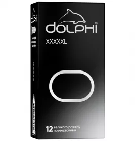 *Презервативы Dolphi XXXXXL №12 увеличенного размера