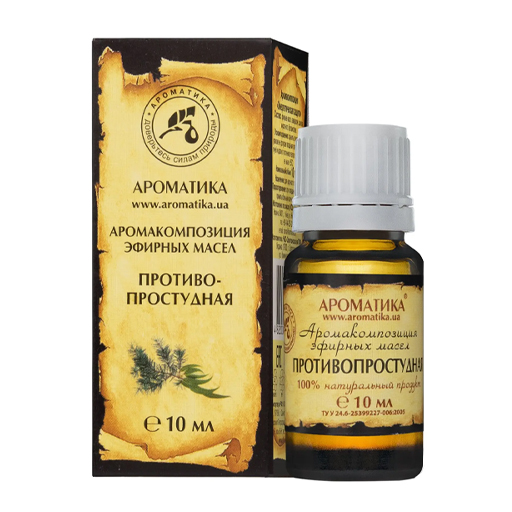 *Аромакомпозиція Ароматика Протизастудна 10мл