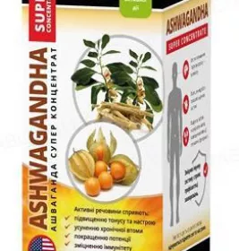 Ашваганда Супер концентрат капс. 500мг №60