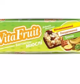 *Батончик-мюслі Vita Fruit тропік 25г