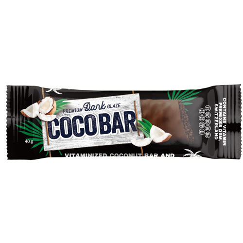 *Батончик Coco Bar кокосовий в шоколадній глазурі 40г