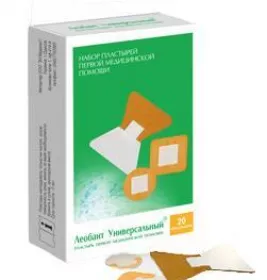 *Лейкопластир Леобант універс. 45мм х 51мм, d=22 №20