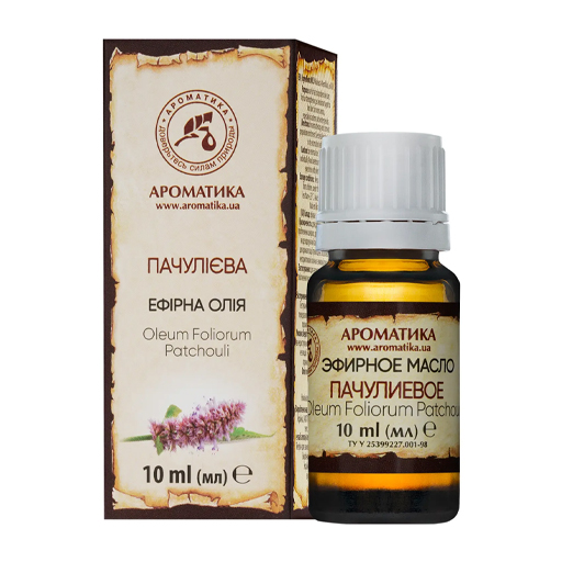 *Олія Ароматика ефірна пачулі 10мл